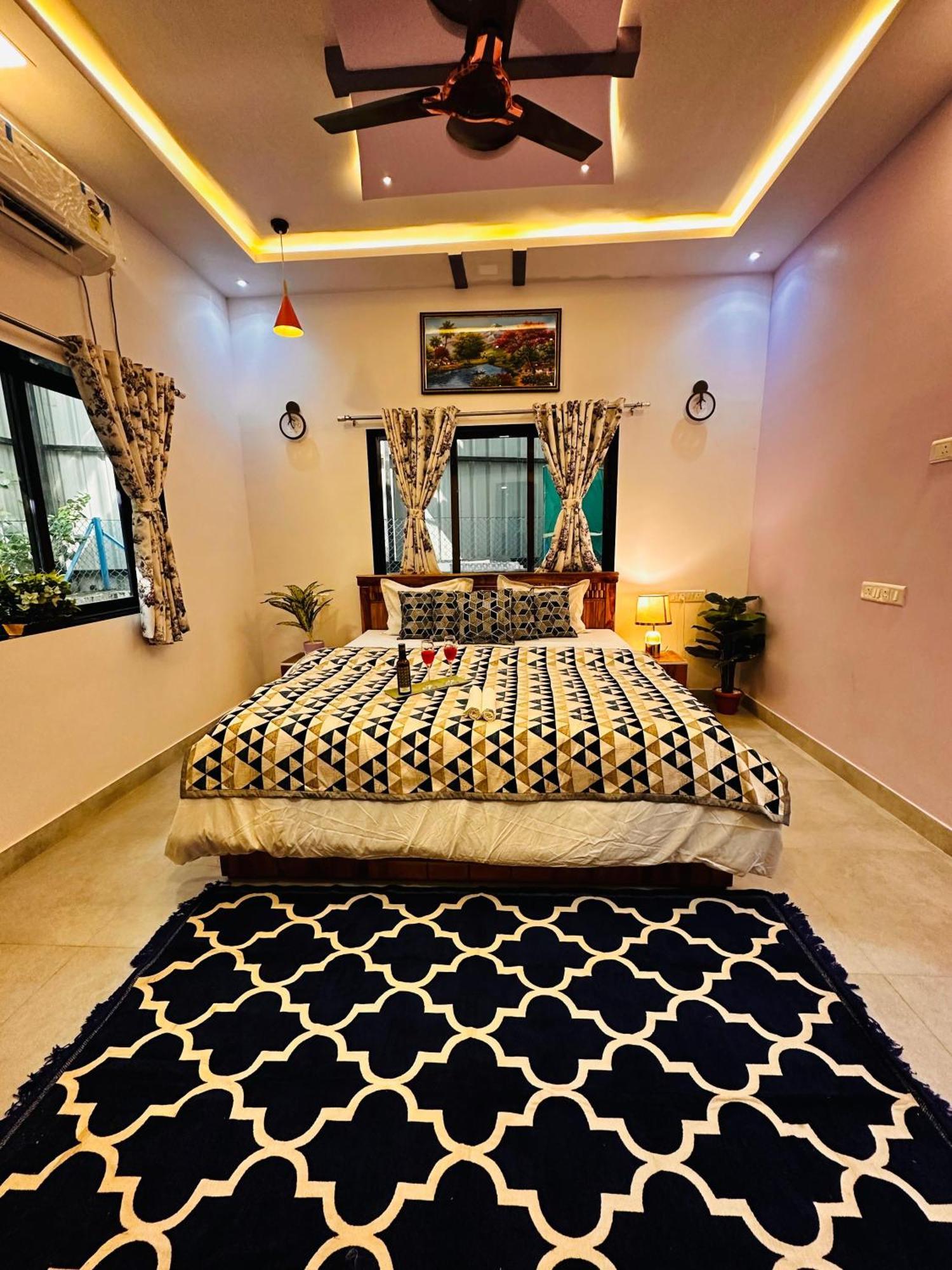 Seas The Day Luxurious 5Bhk Villa 2Min From Awas Beach With Huge Private Pool Alībāg Zewnętrze zdjęcie