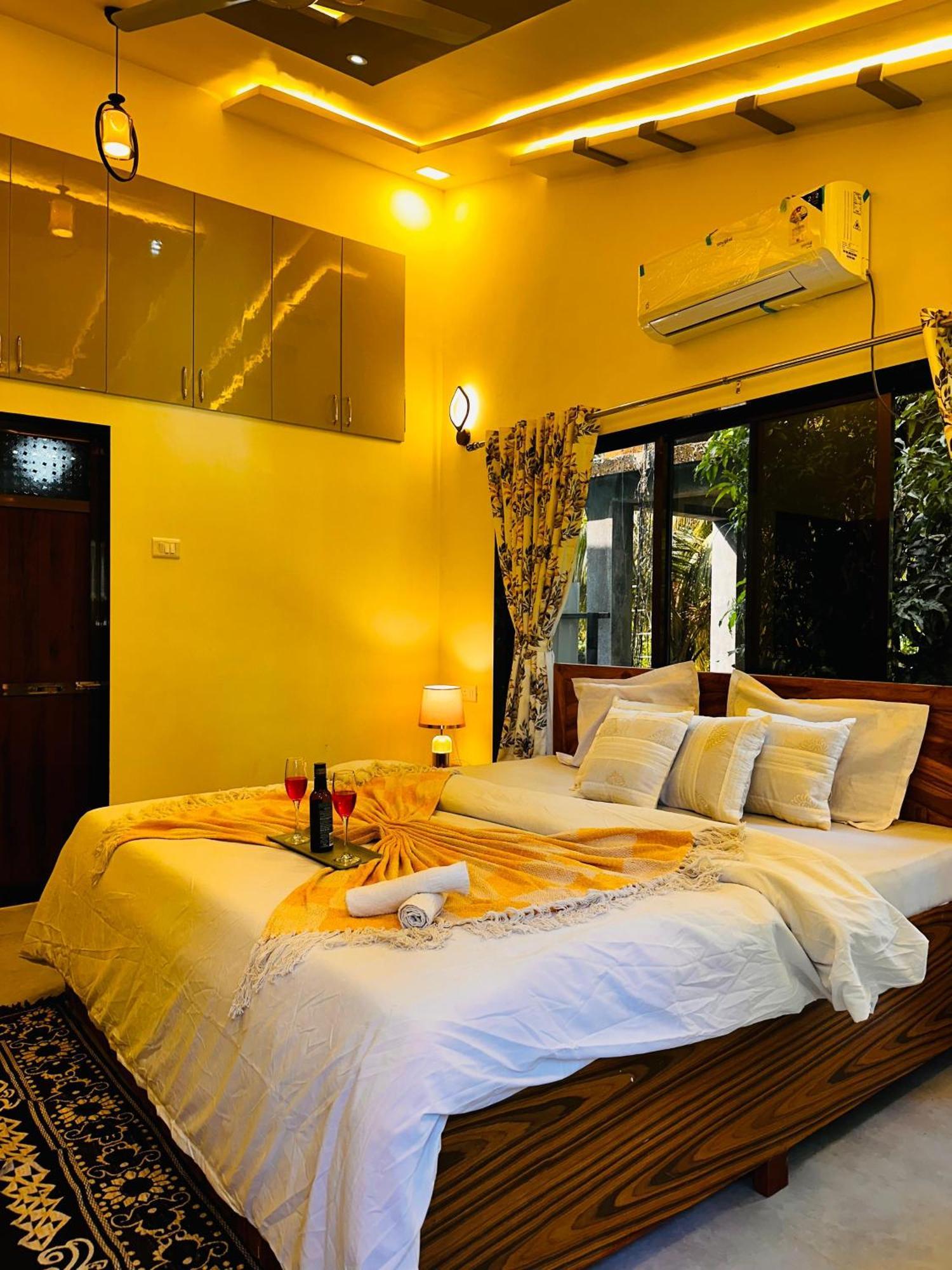 Seas The Day Luxurious 5Bhk Villa 2Min From Awas Beach With Huge Private Pool Alībāg Zewnętrze zdjęcie