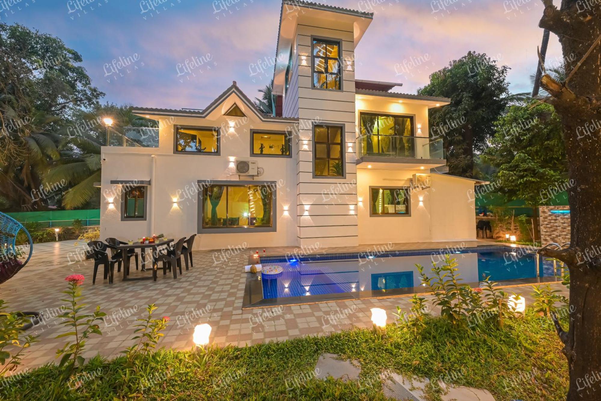 Seas The Day Luxurious 5Bhk Villa 2Min From Awas Beach With Huge Private Pool Alībāg Zewnętrze zdjęcie